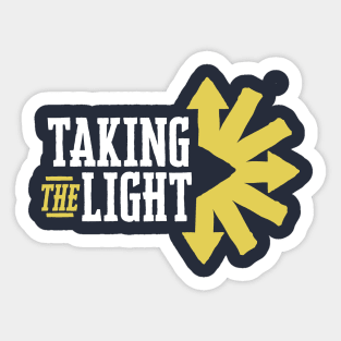 Taking The Light Sticker